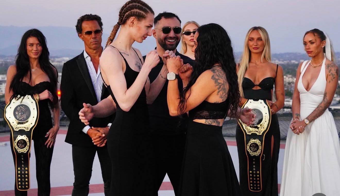 Women's co-main event fighters
